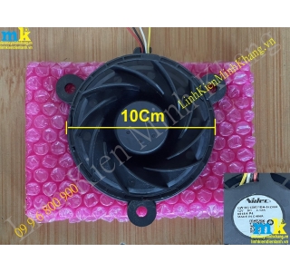 ( SP1516 ) Quạt Tủ Lạnh Tròn 10Cm 4 Dây Đỏ Đen Vàng Trắng
